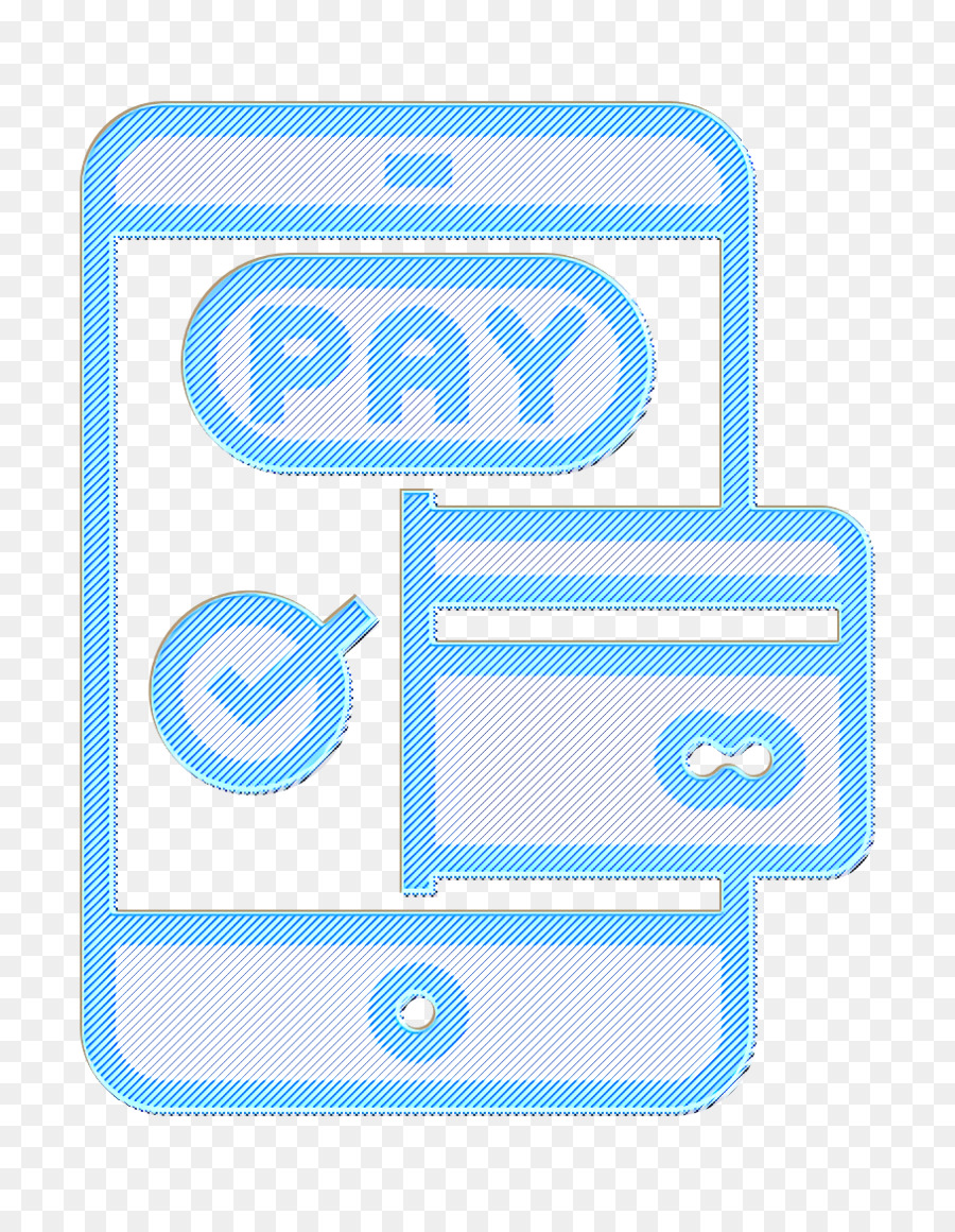 Payment icon Mobile banking icon