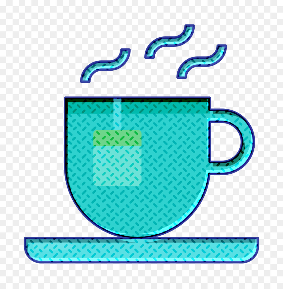 Icona di cibo e ristorante Icona della tazza di tè Icona della caffetteria - 