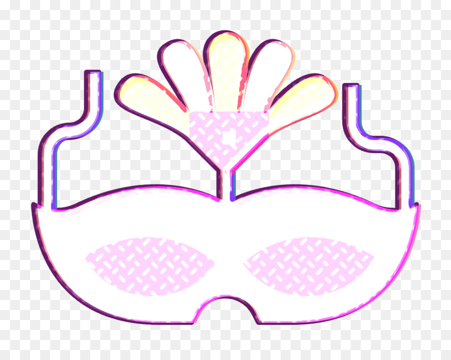 Biểu tượng mặt nạ Carnival Biểu tượng mặt nạ Biểu tượng Prom Night - 