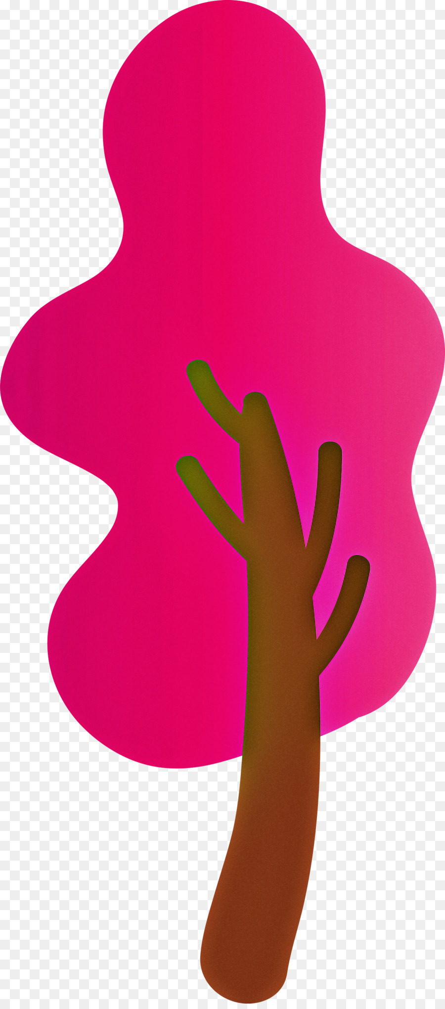 pink finger magenta hand material property