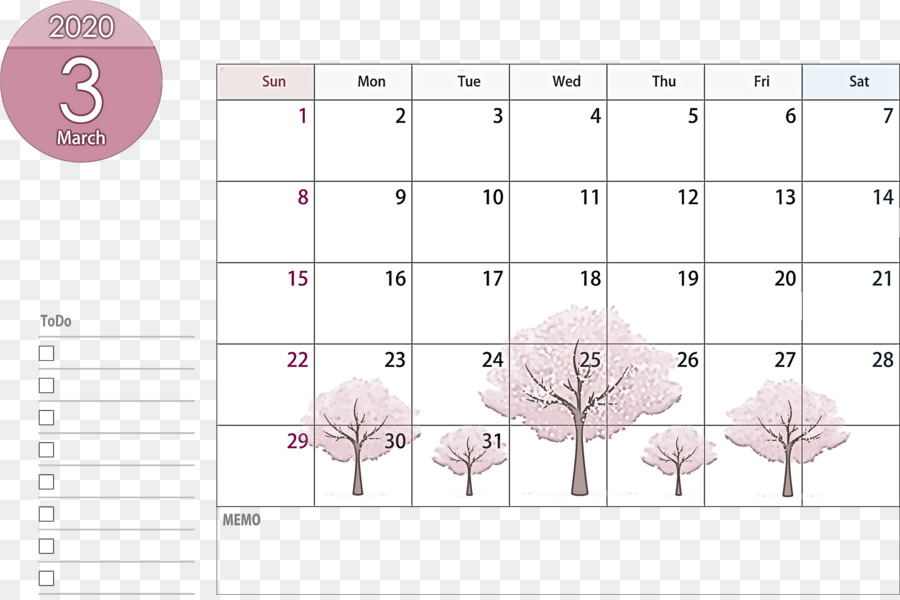 Calendario marzo 2020 Calendario marzo 2020 Calendario stampabile 2020 - 