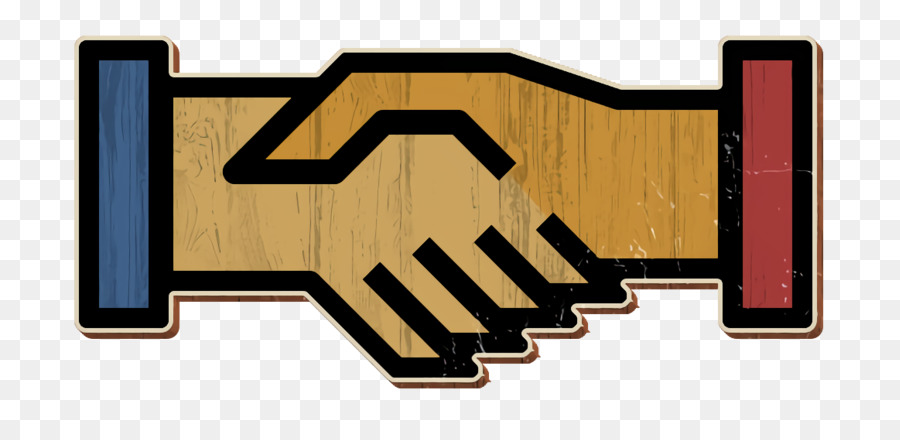 Abmachungssymbol Wahlsymbol Handshake-Symbol - 