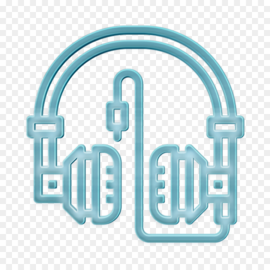 Cartoonist-Symbol Kopfhörersymbol Audio-Symbol - 