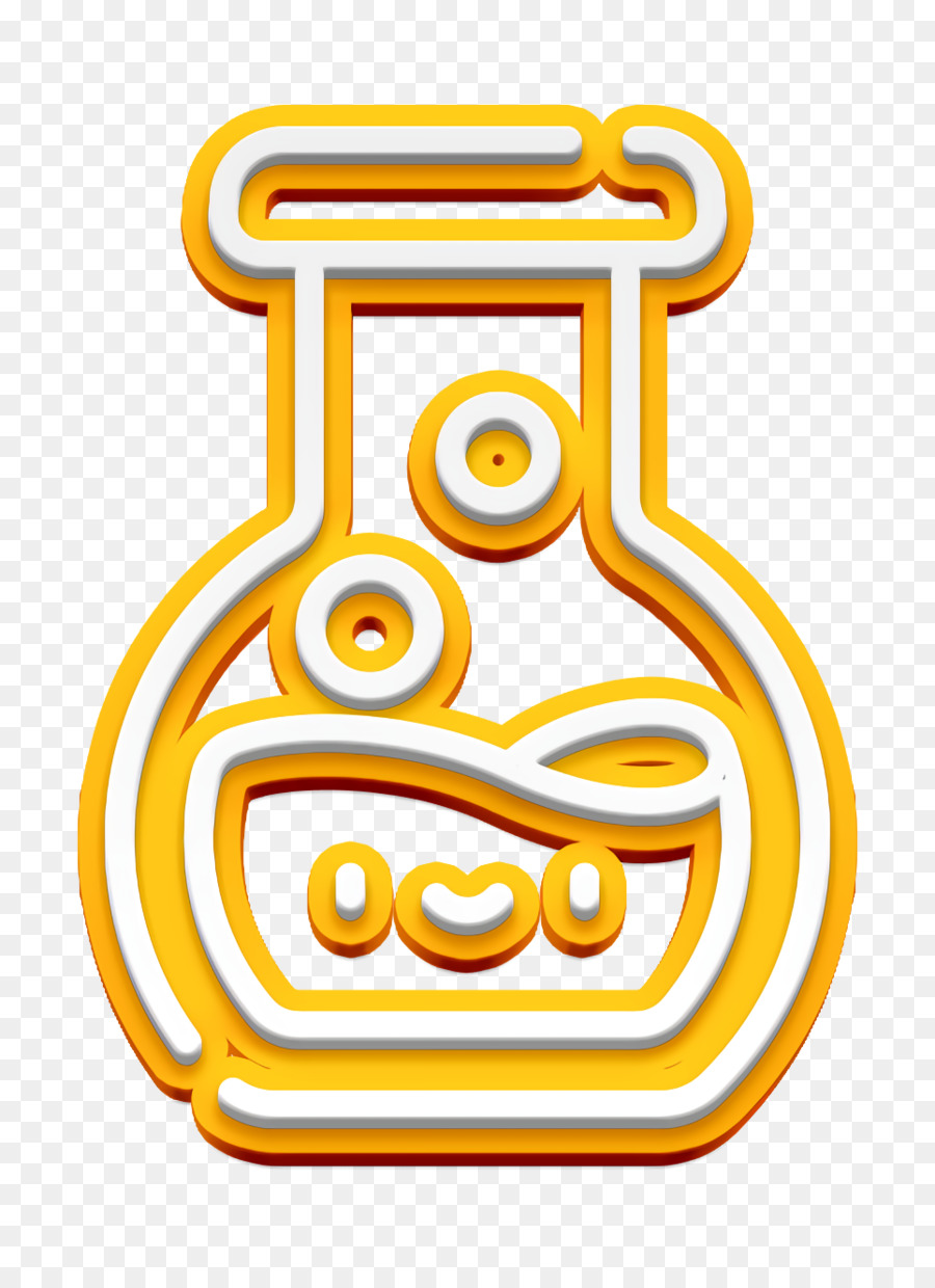 Fläschchen-Symbol Symbol Chemie lernen - 