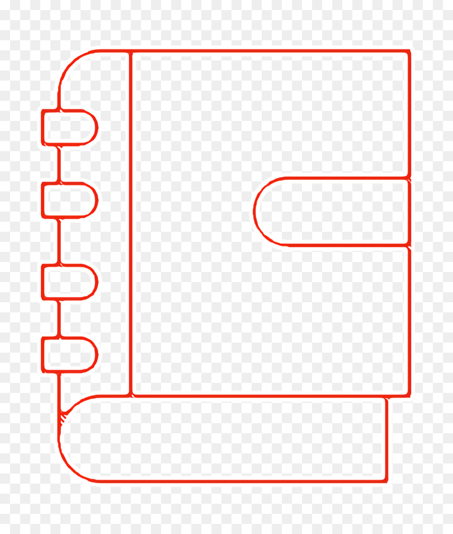 School icon Notebook icon Agenda icon