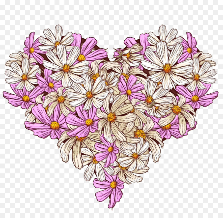 trái tim hoa màu tím cây hoa dại - 