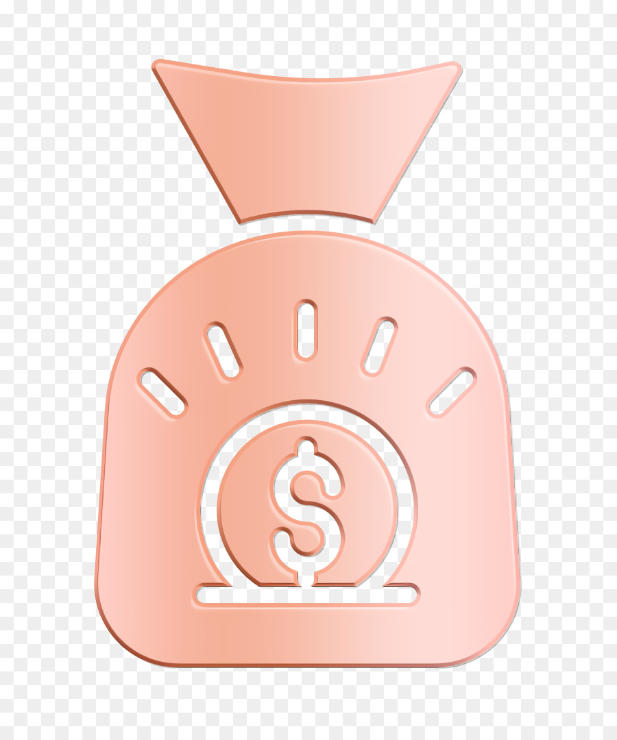 Investitionssymbol Geschäfts- und Finanzsymbol Geldsack-Symbol - 