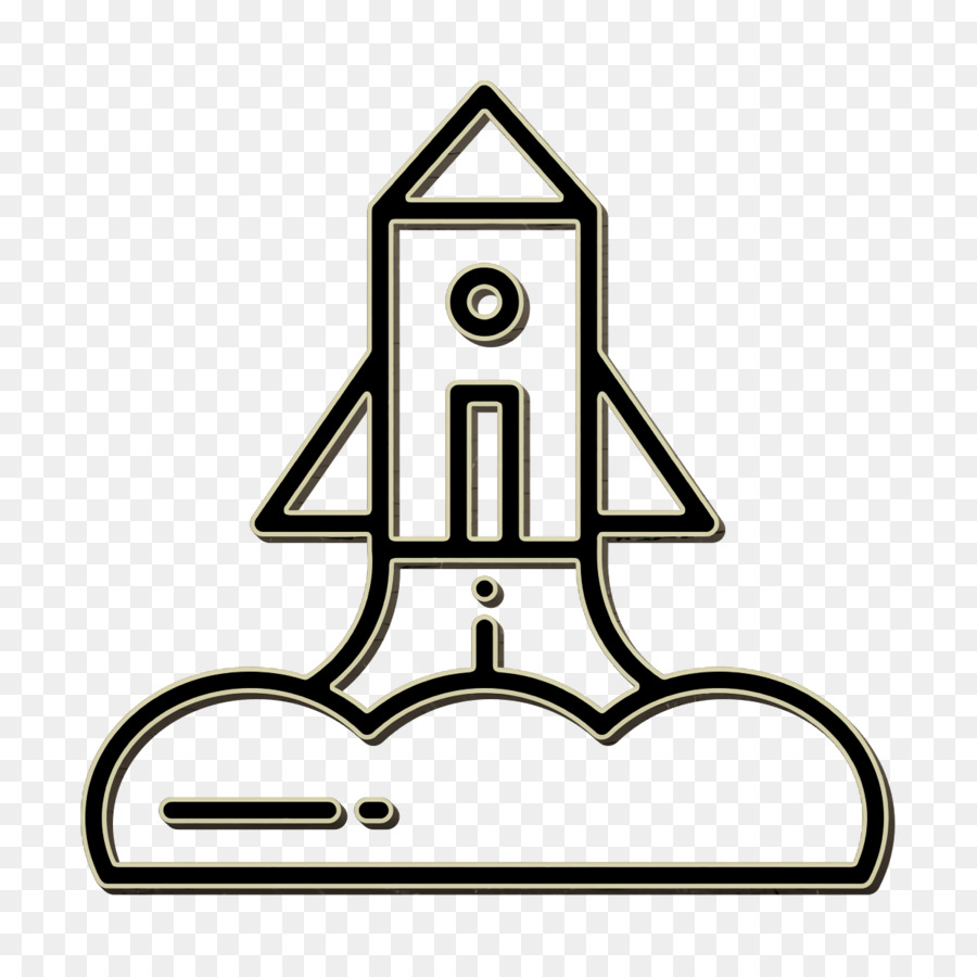 Rocket icon Startup New Business icon