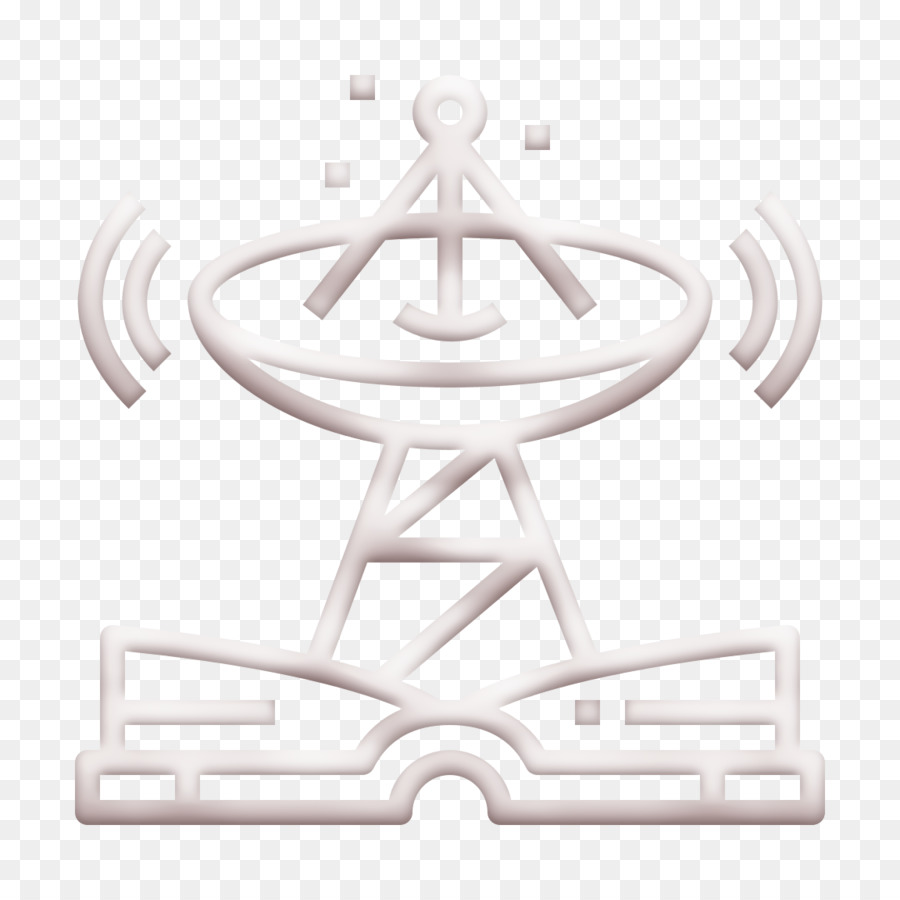 Antennensymbol Buchhandlungssymbol Technologie-Symbol - 