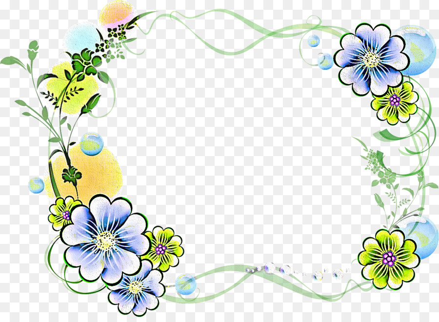 Flower Frame Floral Frame