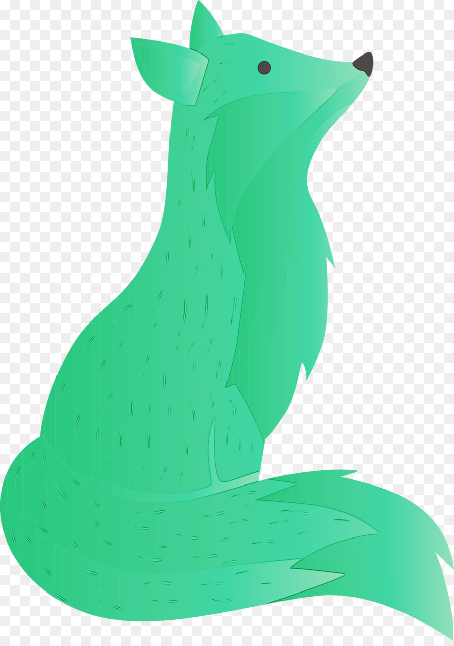 green animal figure