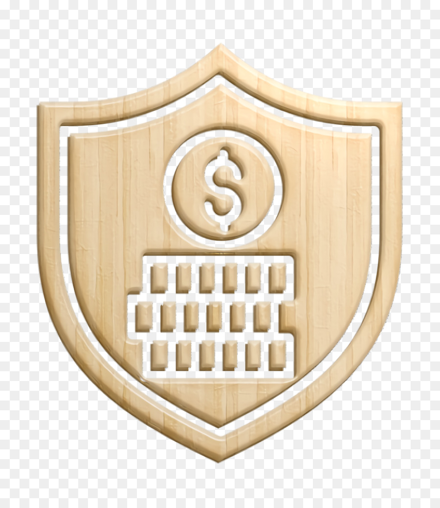 Icona di investimento Icona scudo Icona di sicurezza - 