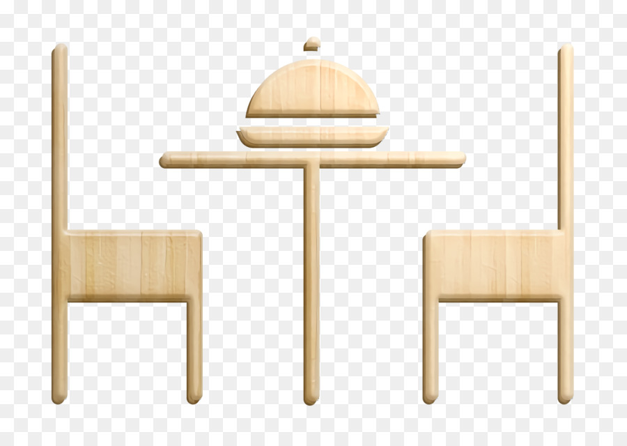 Interiors icon Table icon Stuhl-Symbol - 