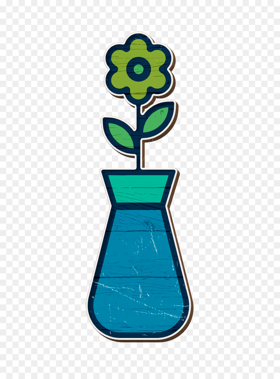 Innenausstattung-Symbol Vase-Symbol - 