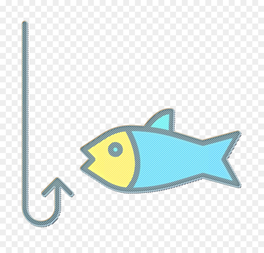 Icona di caccia Icona di pesce Icona di pesca - 