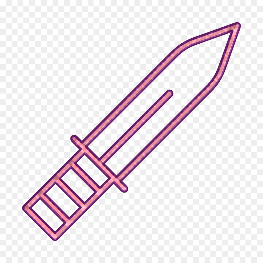 Messer-Symbol Jagd-Symbol Symbol für Werkzeuge und Utensilien - 