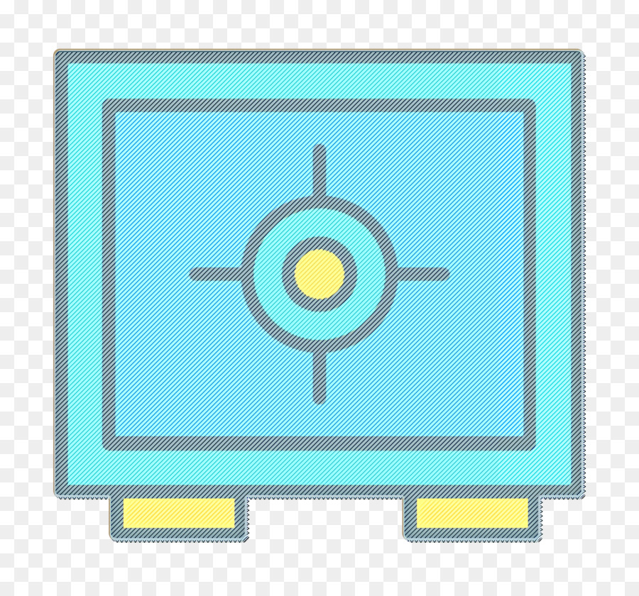 Safe icon Cyber icon