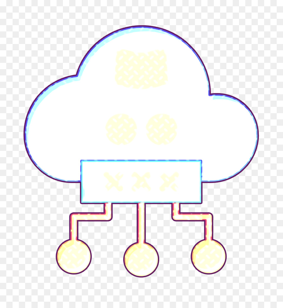 Cyber Symbol Cloud Symbol - 