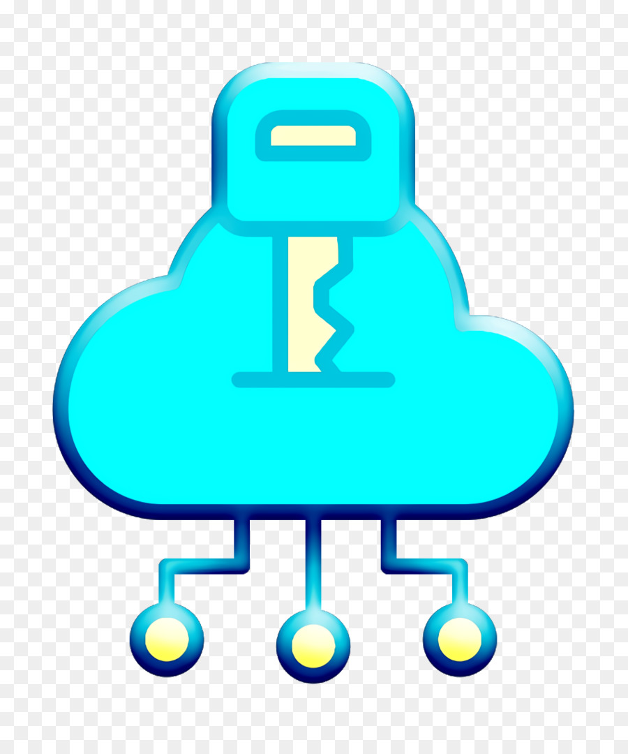 Icona della nuvola Icona dell'interfaccia utente Icona di Cyber - 