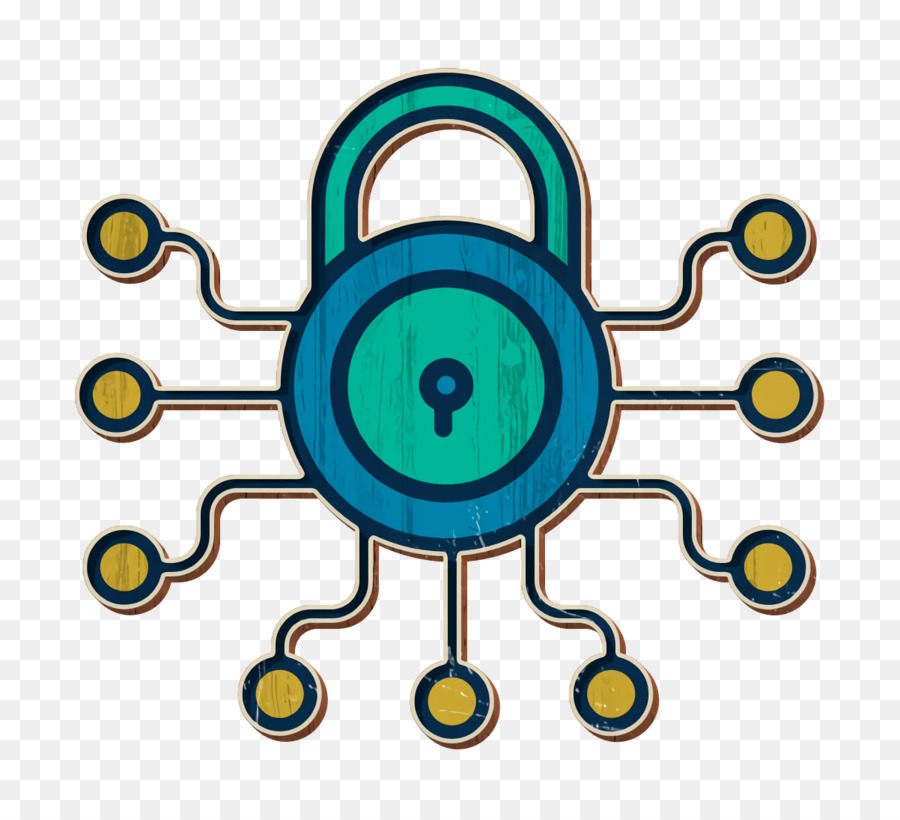 Cyber icon Encrypt icon Secure icon