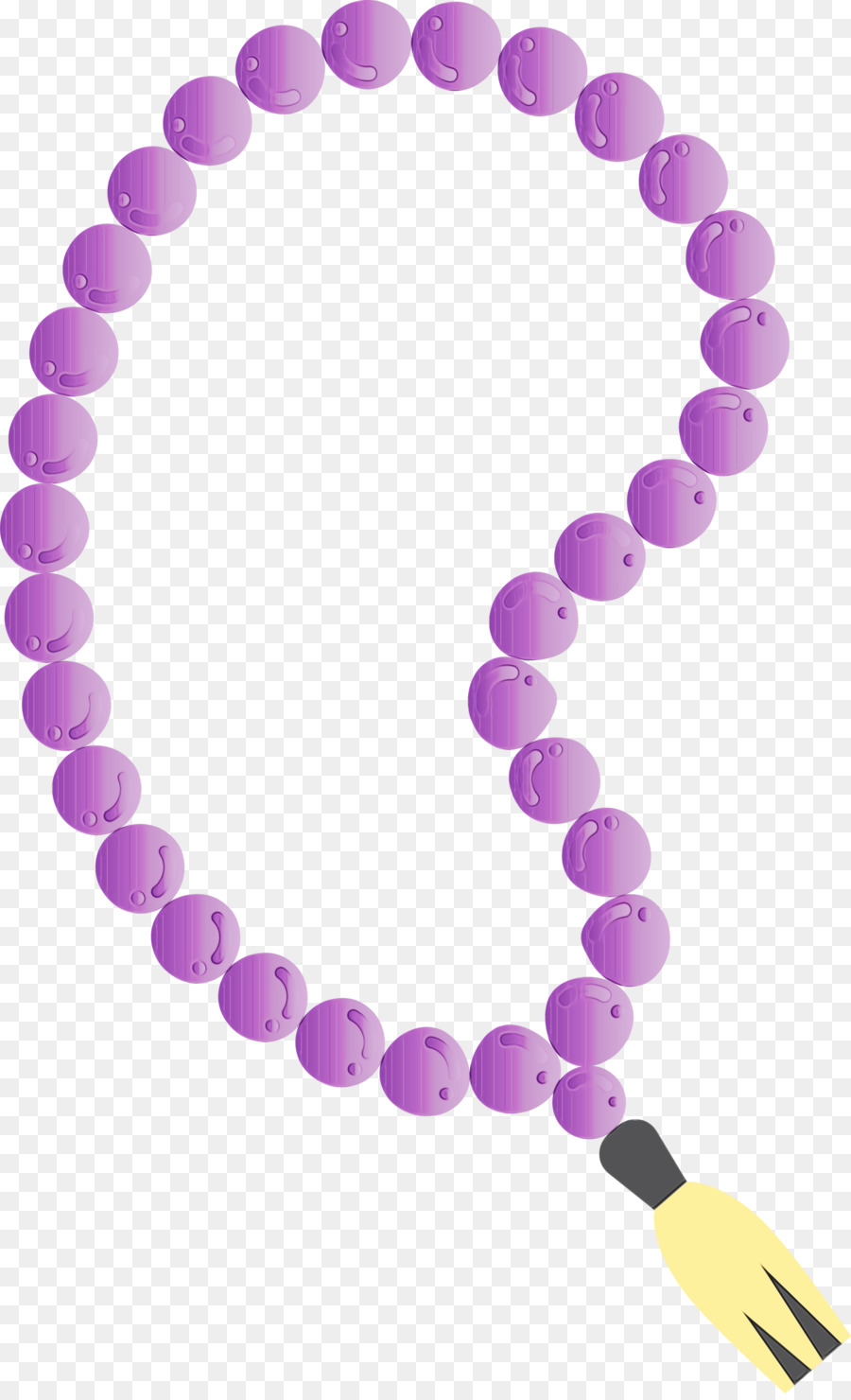 purple violet bead body jewelry jewelry making