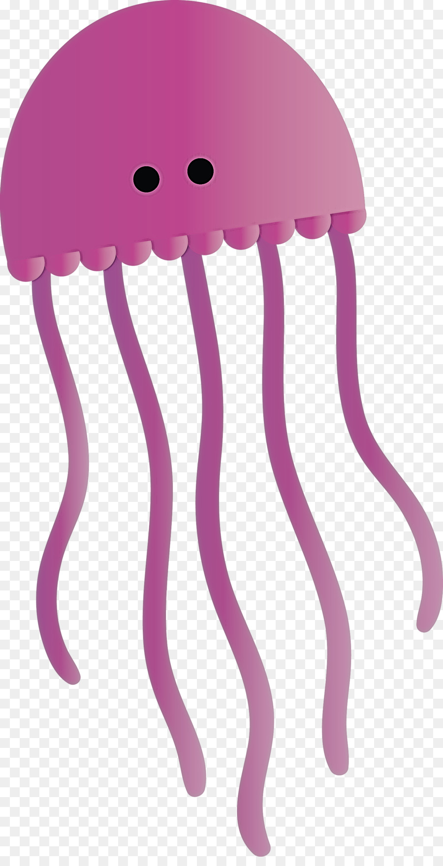 pink jellyfish violet purple material property