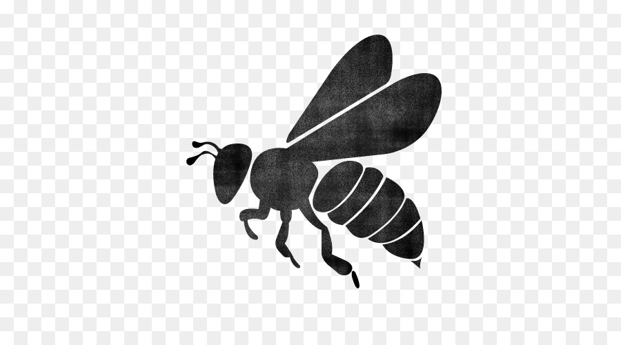 Hummel - Silhouette Honigbiene