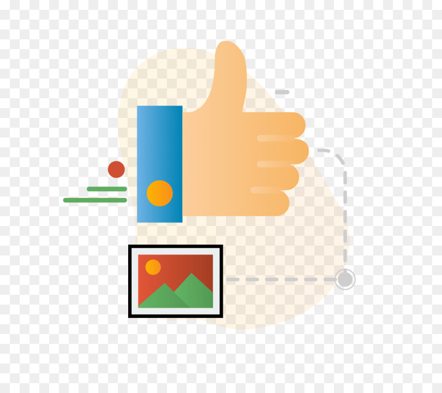 Hand Finger Geste Logo Symbol - Sport Infografik Design
