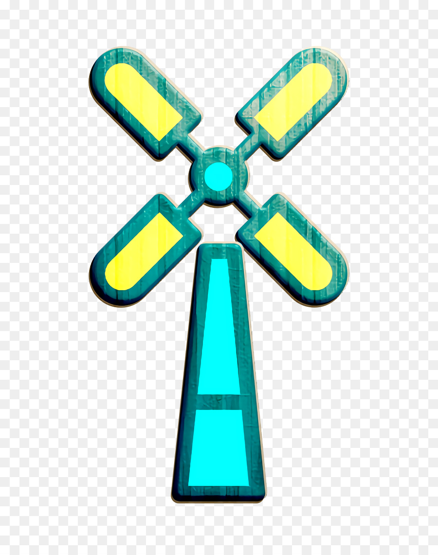 Eolic Symbol Kultivierungssymbol Windmühlensymbol - 