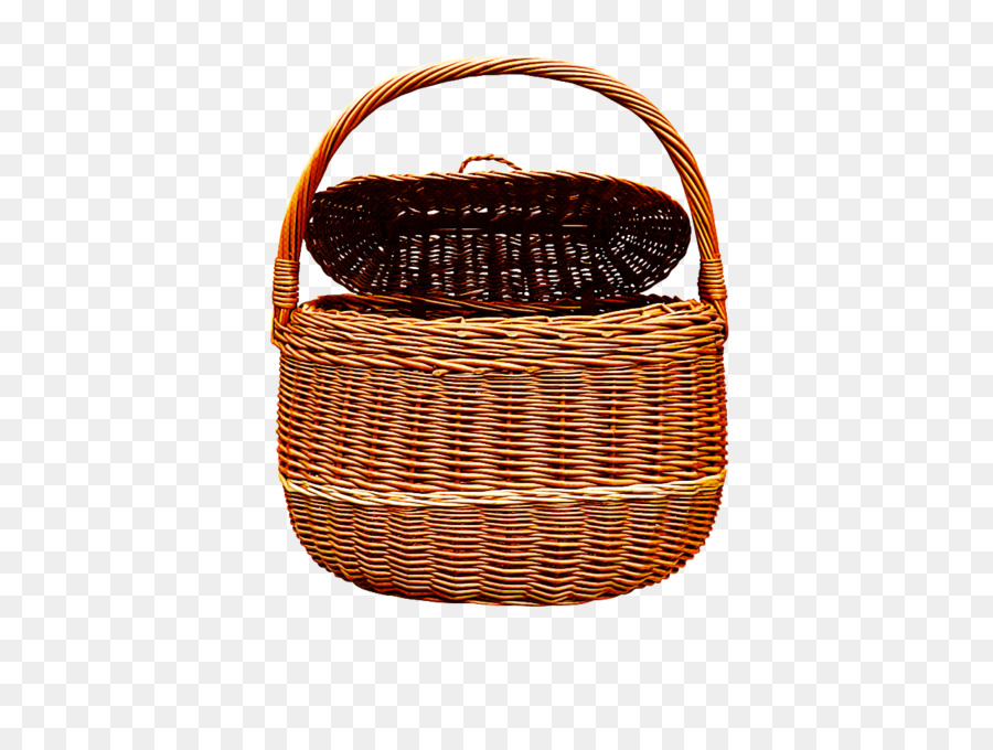 basket wicker storage basket brown picnic basket