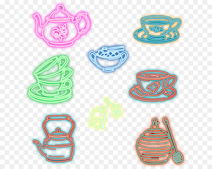 Kochgeschirr und Backformen - Zeichen Teetasse