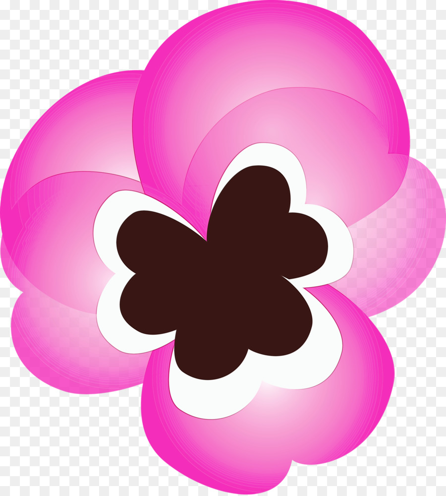 rosa lila violettes Blütenblatt Magenta - 