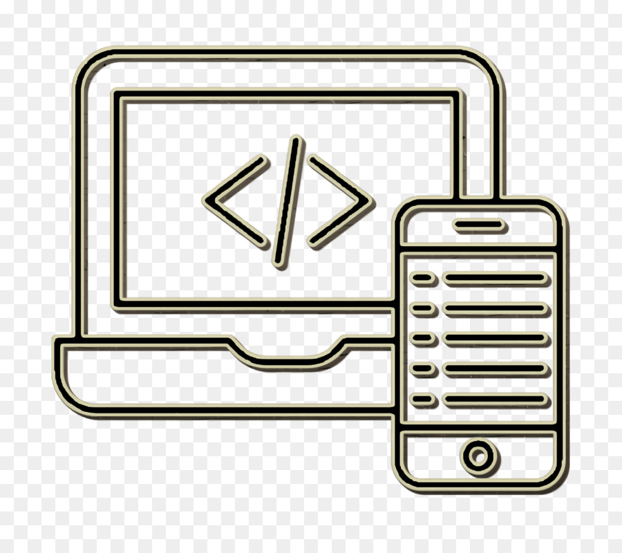 Software developer icon Code icon Coding icon