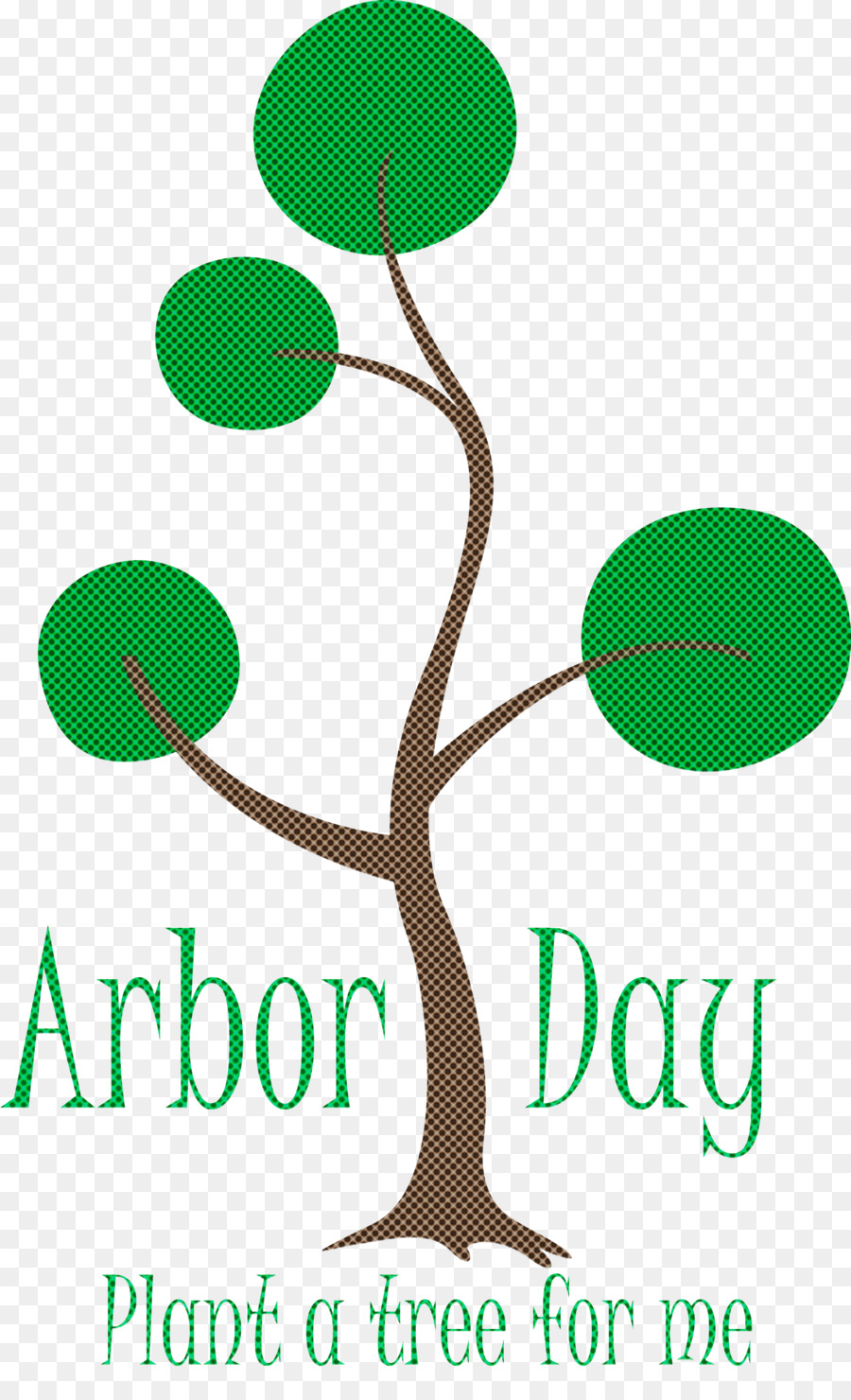 Arbor Day Tree Green - 