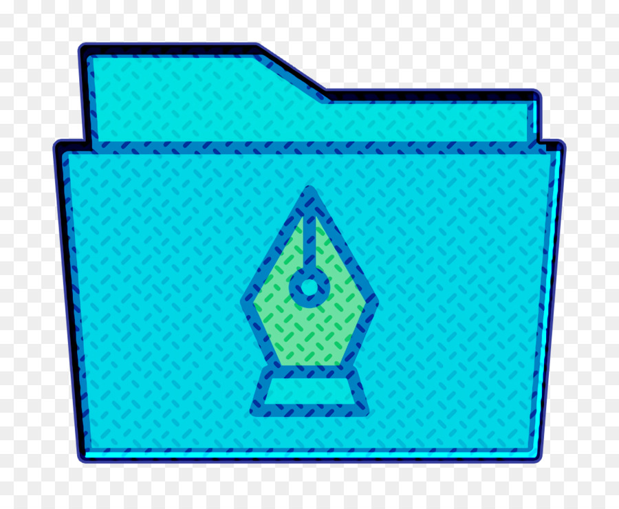 Kreatives Symbol Symbol für Dateien und Ordner Ordnersymbol - 