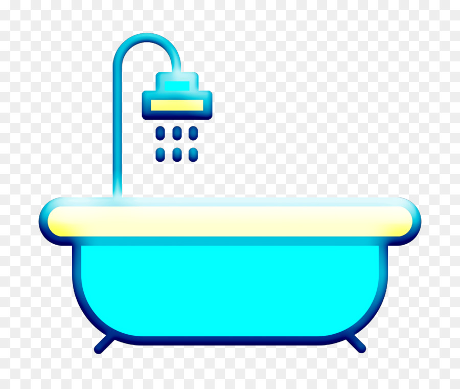 Hot tub icon Shower icon Cleaning icon