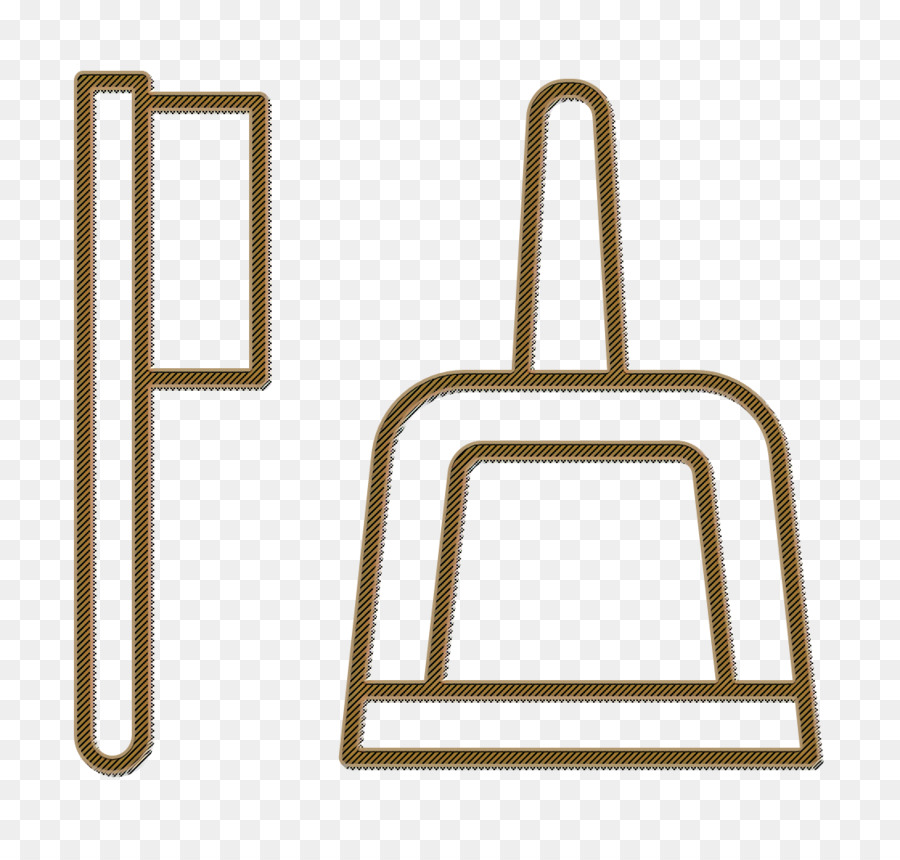 Brush icon Cleaning icon Furniture and household icon