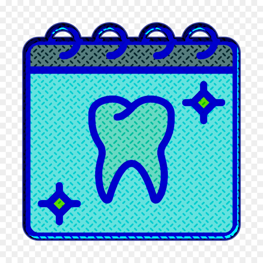 Icona di dentista Icona di odontoiatria Icona di appuntamento - 