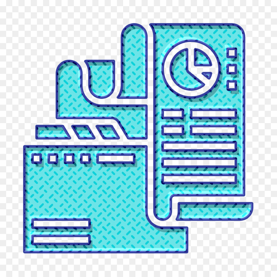 Fintech-Symbol Analysesymbol Symbol für Dateien und Ordner - 