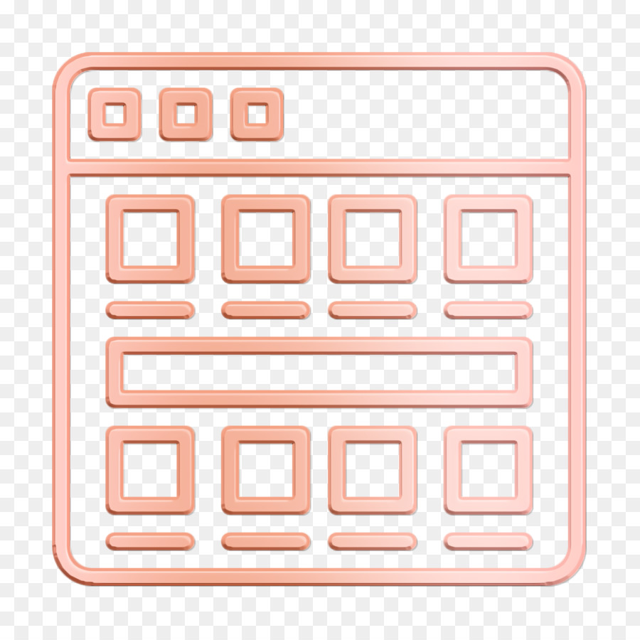 Tiles icon Layout icon User Interface Vol 3 icon