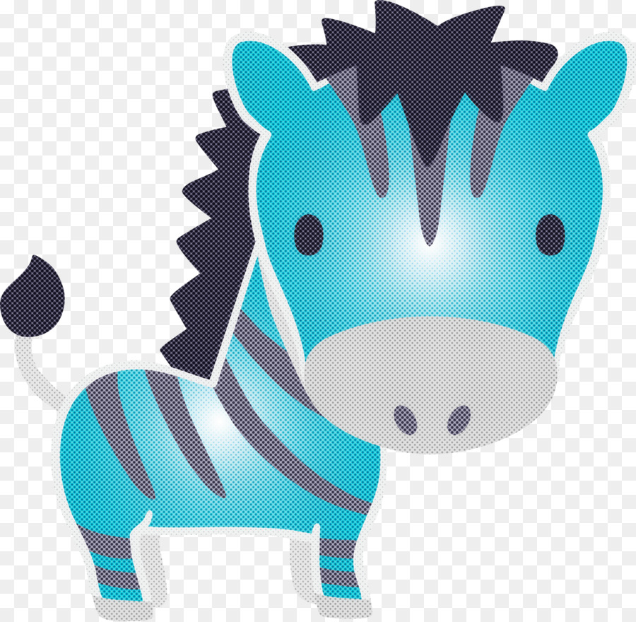 cartoon blue animal figure turquoise snout png download - 3000*2930 - Free  Transparent Cartoon png Download. - CleanPNG / KissPNG