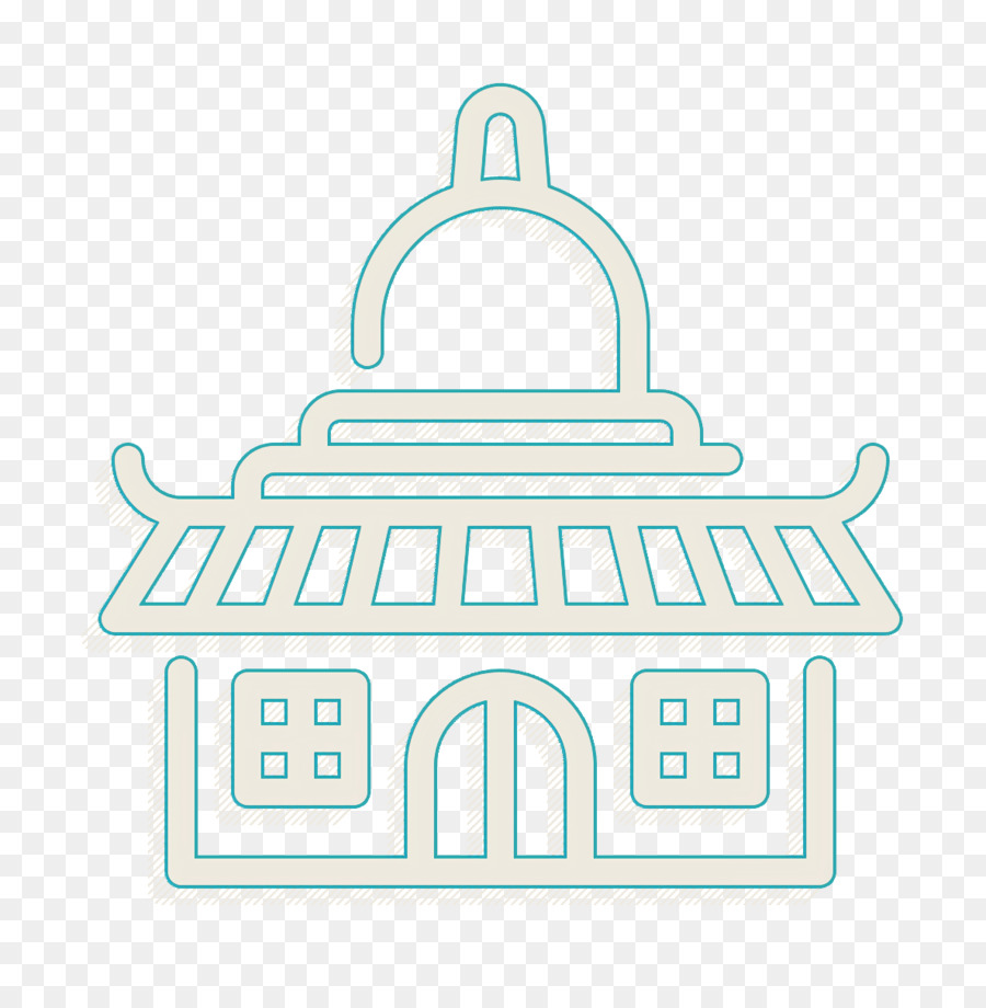 Kultursymbol Gebäudesymbol Tempelsymbol - 