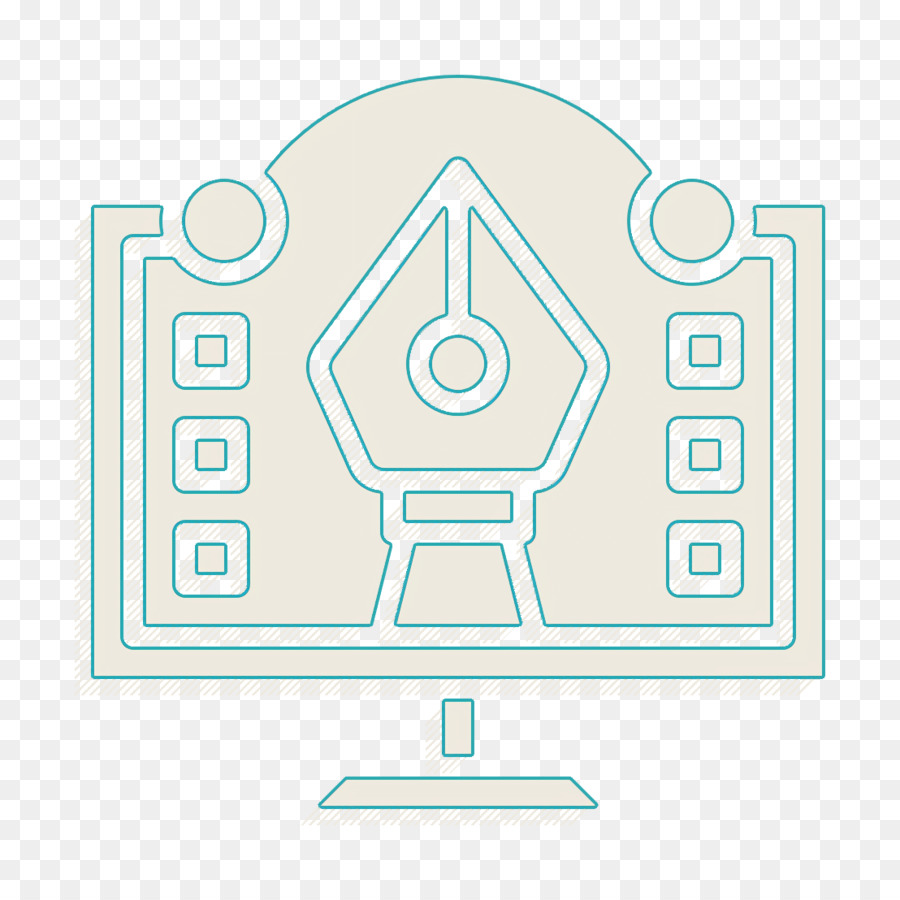 Grafikdesign-Symbol Digitales Service-Symbol Kunst- und Design-Symbol - 