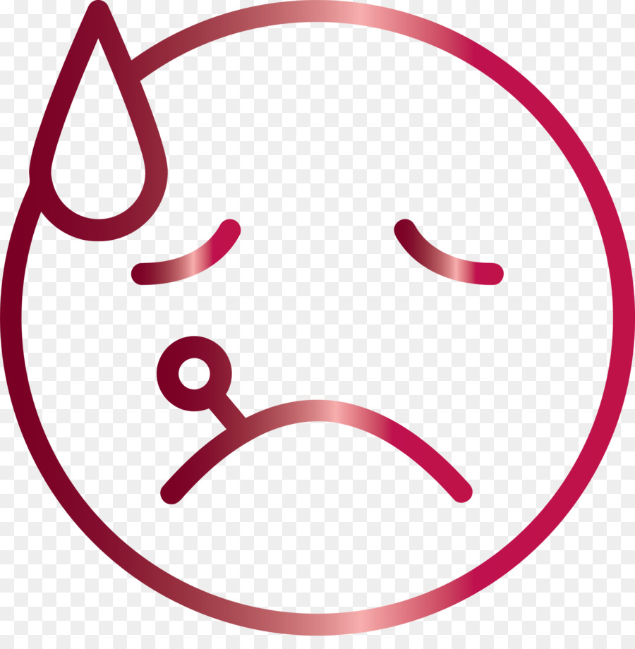 Fieber Emoji Corona Virus Krankheit - 