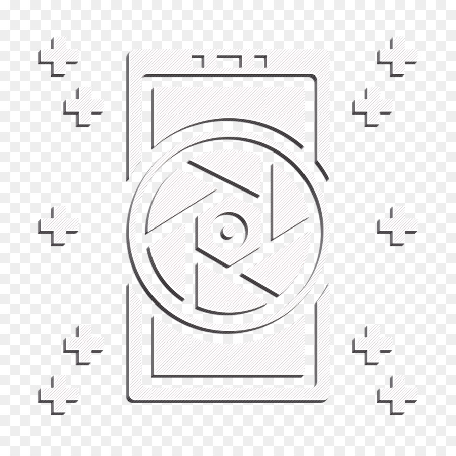 Symbol für die mobile Schnittstelle Kamerasymbol App-Symbol - 