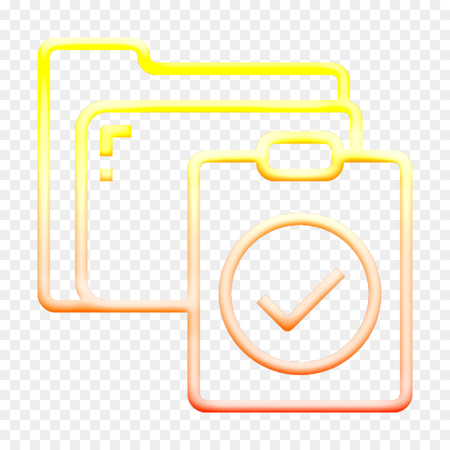 Folder and Document icon Clipboard icon List icon