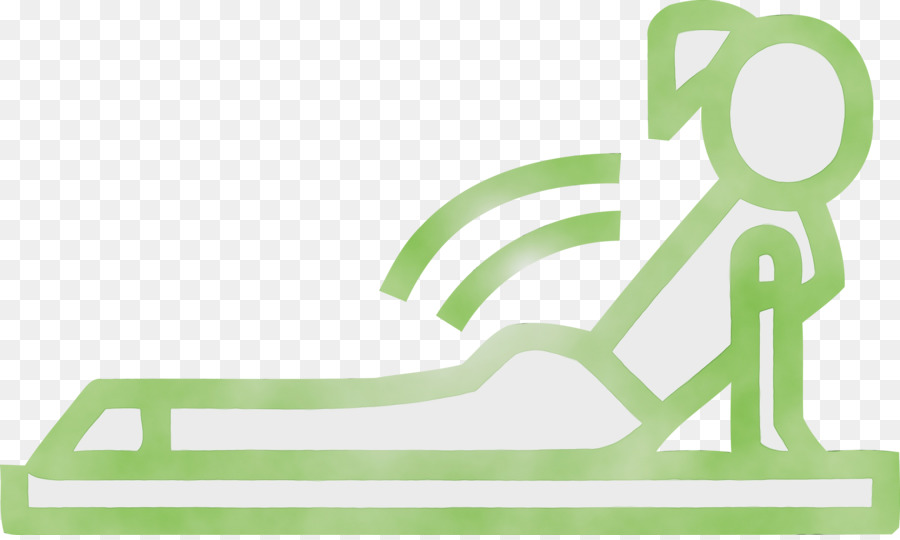 green line font logo