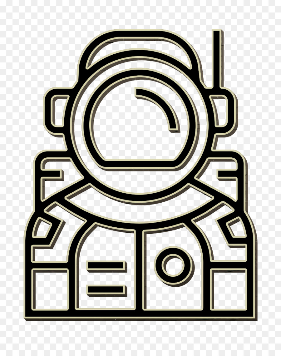 Astronautensymbol Job- und Berufssymbol - 