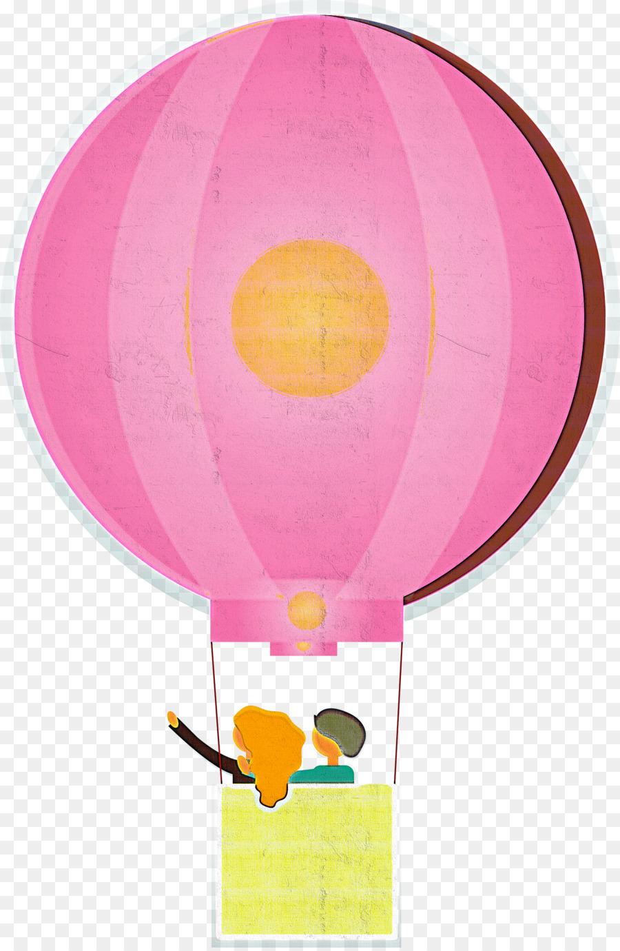 hot air balloon floating
