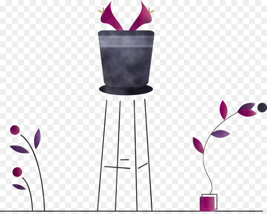 violet pink purple magenta vase